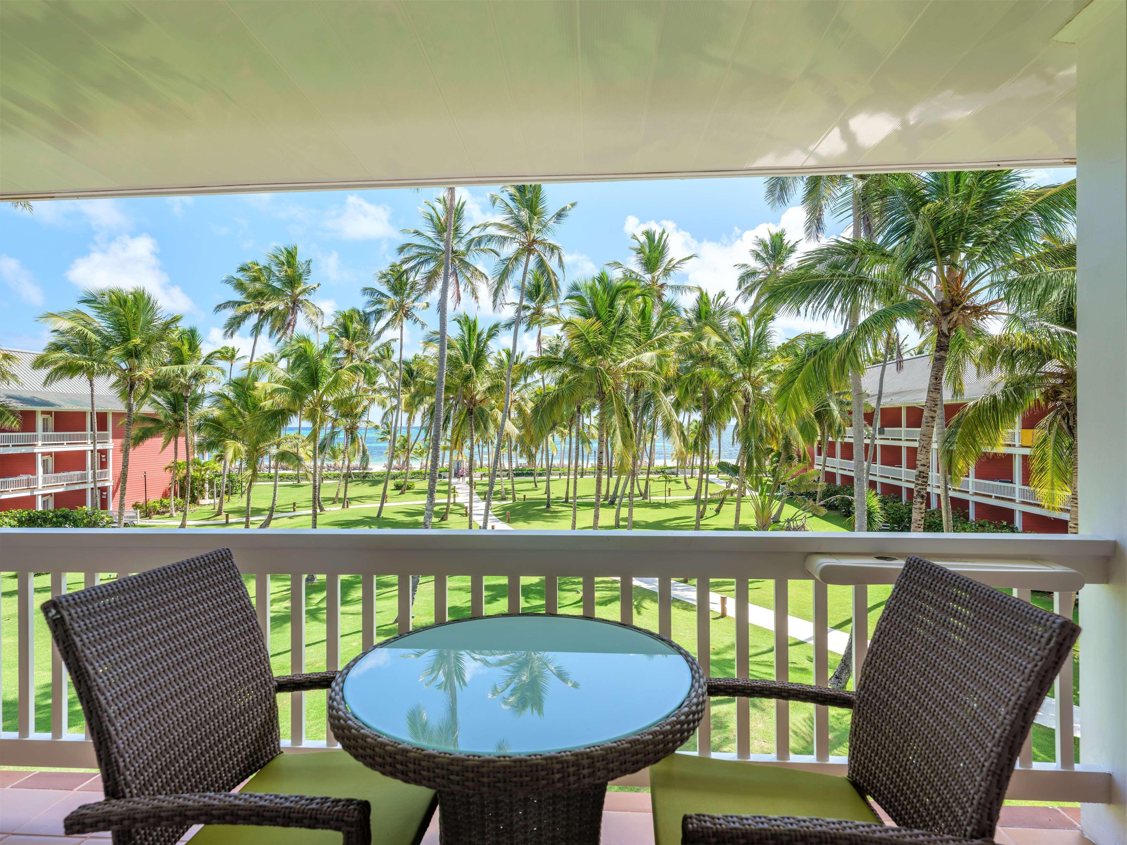 Barcelo Bavaro Beach (Adults Only) Punta Cana Luaran gambar View from a balcony at Sandals South Coast